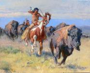 Bison Hunting 